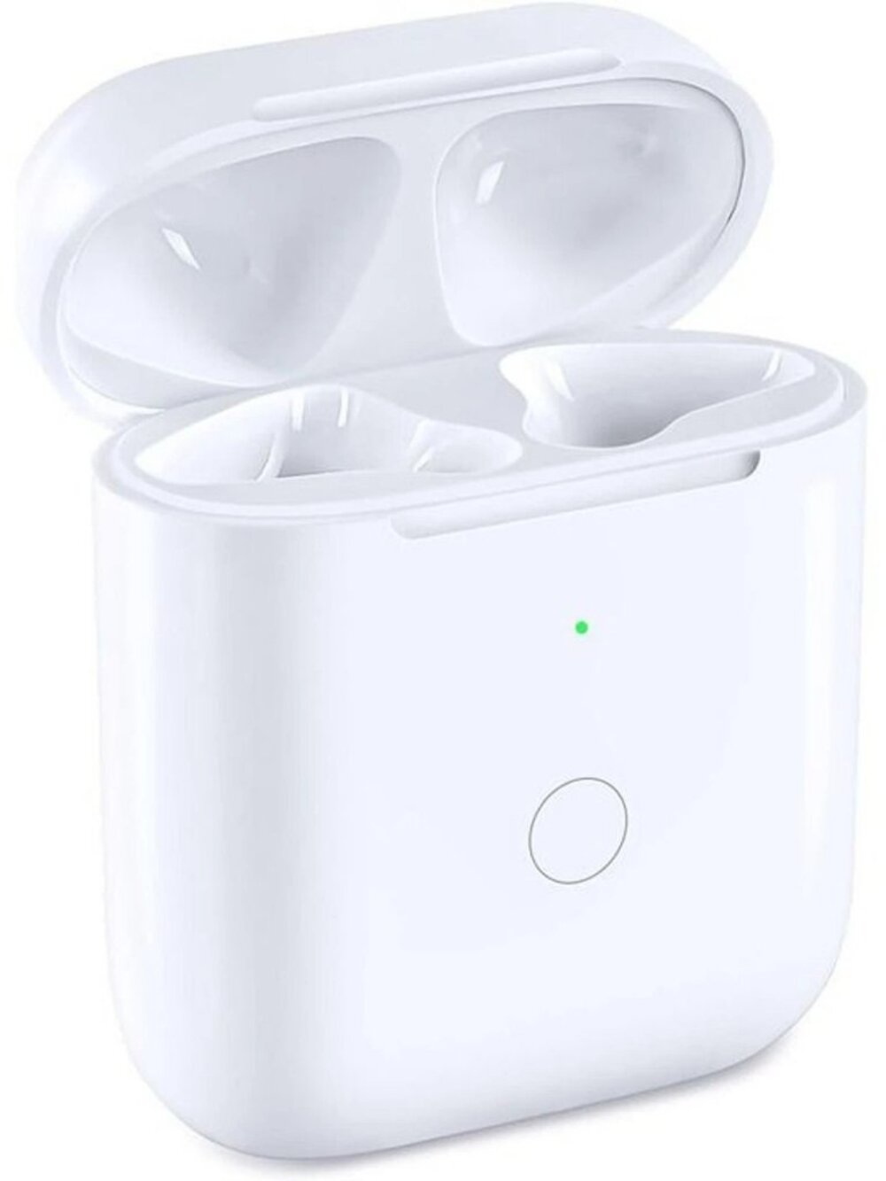 Wireless Charging Case for AirPods 1st & 2nd Gen - White